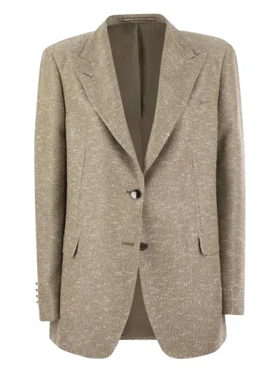 TAGLIATORE J-BERTHA TWO-BUTTON BLAZER
