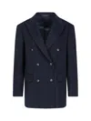 Tagliatore Tailored Black Jacket With Classic Collar And Minimalistic Design In Multi