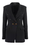 Tagliatore Blazer In Black