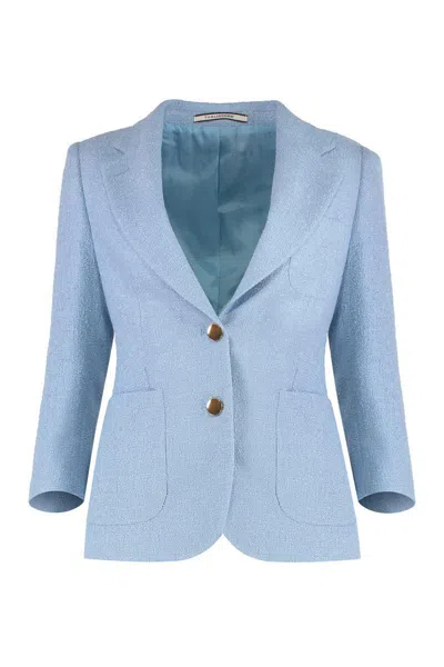 TAGLIATORE TAGLIATORE J-DEBRA SINGLE-BREASTED ONE BUTTON JACKET