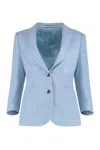 Tagliatore J-debra Single-breasted One Button Jacket In Blue