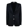 Tagliatore J-parigi Blue Virgin Wool Jacket In Blue