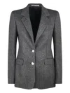 Tagliatore J-parigi Herringbone Jacket In Gray