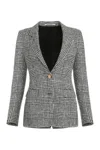 Tagliatore Tory Burch J Parigi Two Button Blazer In Black