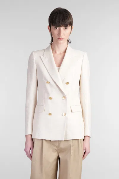 Tagliatore J-parigi10b Blazer In Beige Cotton