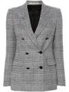 Tagliatore Prince Of Wales Check Blazer In Multicolour