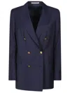 Tagliatore Tailored Double-breasted Jacket Gold Buttons