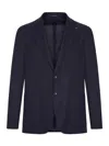 Tagliatore Tailored Wool Blazer With Notch Lapels