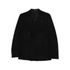 Tagliatore Double-breasted Wool Jacket In Black