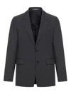 Tagliatore Tailored Wool Jacket In Black