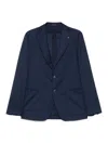 Tagliatore Blue Jackets In Dark Blue