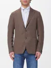 Tagliatore Jacket Men  In Brown