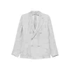 Tagliatore Double-breasted Patterned Jacket In Multi