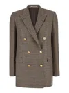 Tagliatore Jasmine Blazer And Suits In Brown