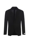 Tagliatore Jacket  Made Of Fresh Wool In Nero