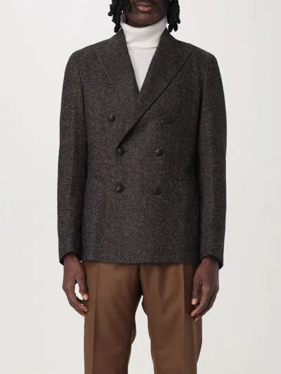 Tagliatore Jacket  Men Color Brown In Braun
