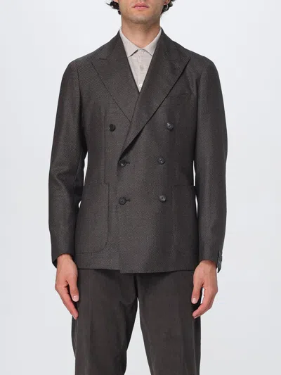 Tagliatore Jacket  Men Color Gnawed Blue