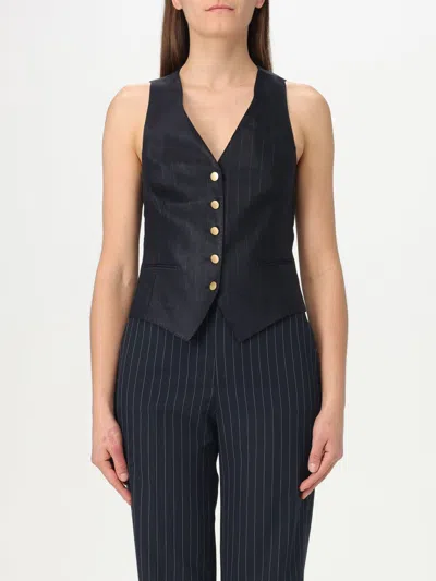 TAGLIATORE WAISTCOAT TAGLIATORE WOMAN COLOR BLUE,G69807009