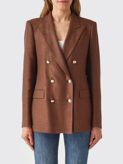 Tagliatore ブレザー  レディース カラー ブラウン In Brown