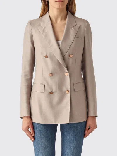 Tagliatore ブレザー  レディース カラー ダブグレー In Neutral