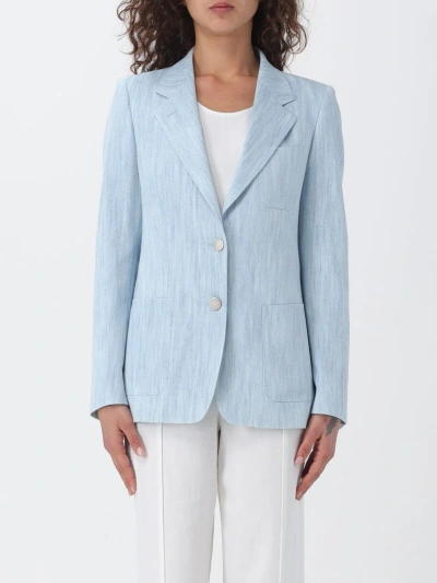Tagliatore Jacket  Woman Color Gnawed Blue