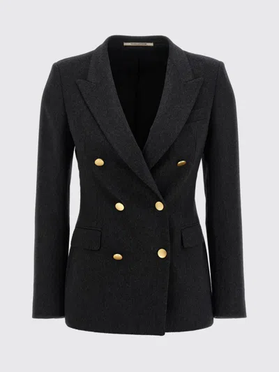 Tagliatore Jacket  Woman Color Grey In Black