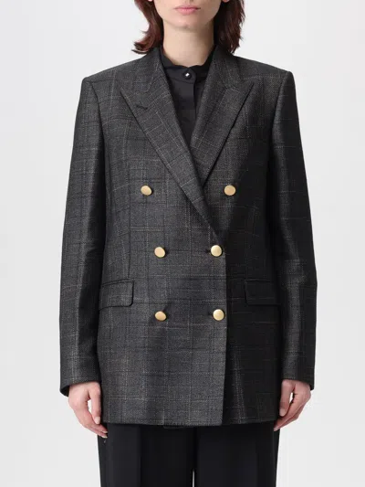 Tagliatore Jacket  Woman Color Grey In Gold