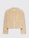 Tagliatore Fur Coat  Woman Color Nude In Neutral