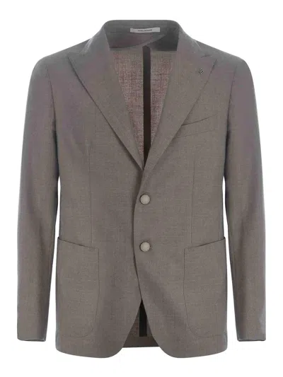 TAGLIATORE CHAQUETA CASUAL - MARRÓN TOPO