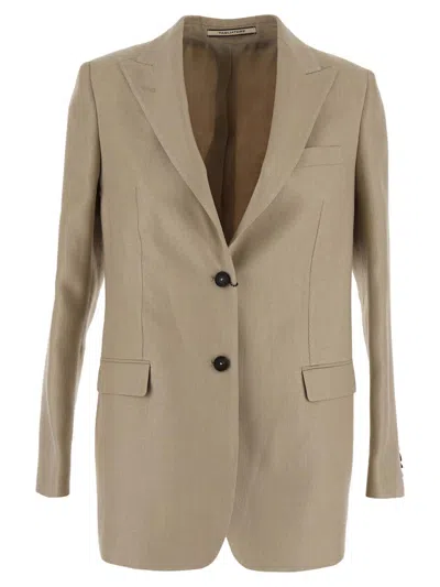 Tagliatore Jacket Woman In Beige