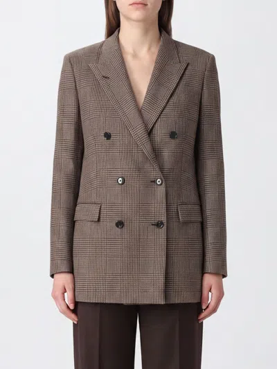 Tagliatore Jacket Woman In Brown