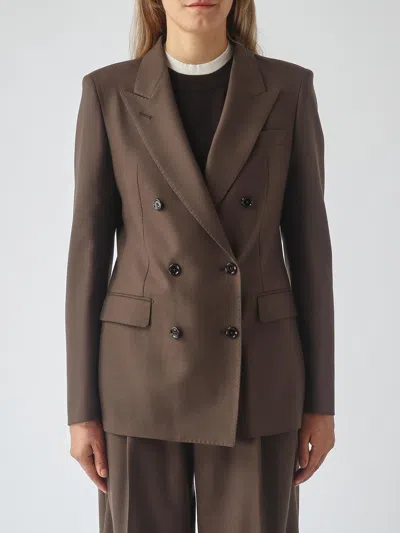 Tagliatore Jacket Woman Color Brown