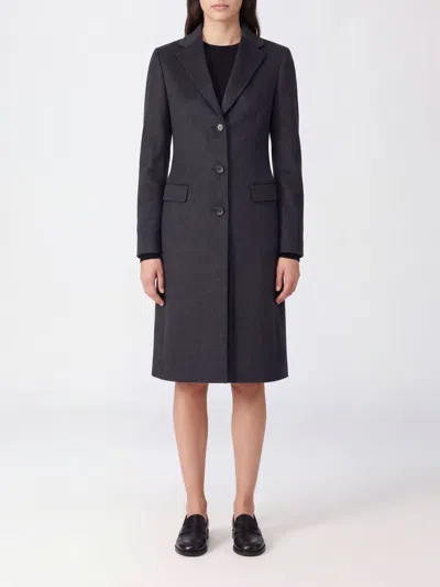 Tagliatore Jacket Woman Color Charcoal In Black