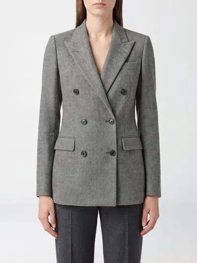 Tagliatore Jacket Woman Color Grey In Gray