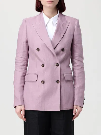 Tagliatore Jacket  Woman Color Blush Pink In Purple
