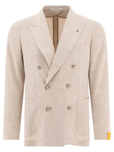 Tagliatore Jackets In Grey