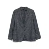 Tagliatore Checked Wool Blazer