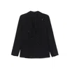 Tagliatore Navy Blue Virgin Wool Blazer