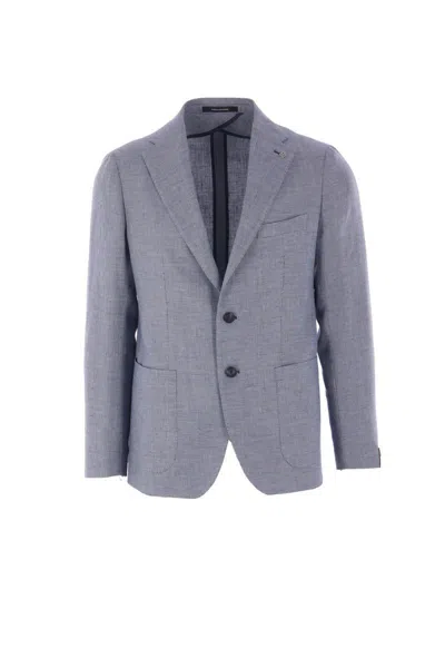 Tagliatore Jackets In Grey
