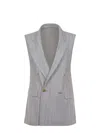 Tagliatore Jackets In Gray