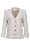 Tagliatore Dharma  Jacket In White