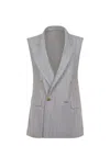Tagliatore Jackets In Gray