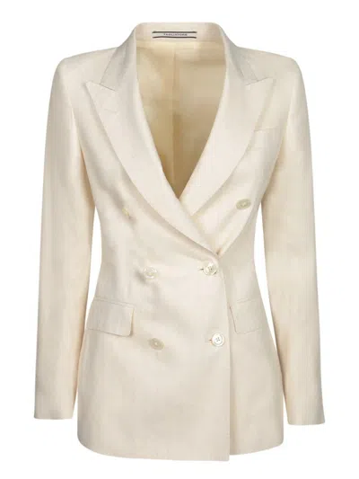 Tagliatore Jackets In White