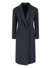 Tagliatore Double-breasted Virgin Wool And Cashmere Coat