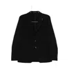Tagliatore Single-breasted Virgin Wool Blazer In Black