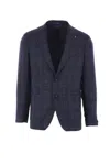 Tagliatore Jackets In Blue