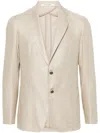 Tagliatore Gdakar Brooch Detailed Blazer In 299 Avano