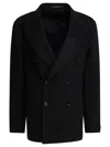 Tagliatore Jackets & Coats In Black
