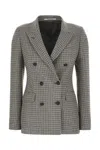 Tagliatore Houndstooth Sequin-embellished Blazer