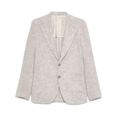 Tagliatore Neutral Jackets In Beige